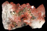 Pink Hematite Quartz, Pyrite and Dolomite Association - China #94637-1